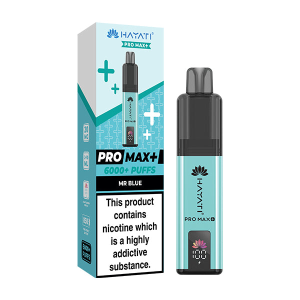 Hayati Pro Max Plus 6000 Puffs Pod Kit | Mr Blue