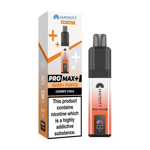 Hayati Pro Max Plus 6000 Puffs Pod Kit | Cherry Cola