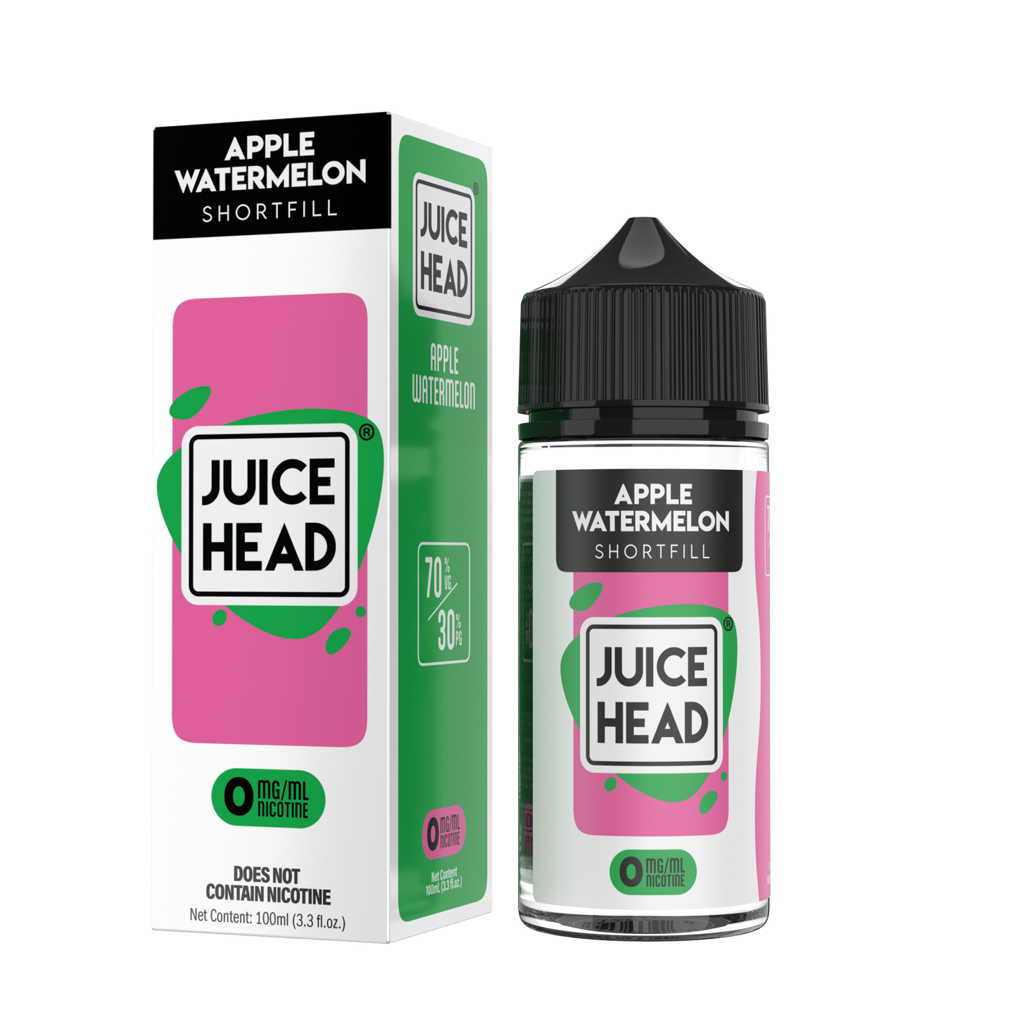 Apple Watermelon Freebase E-Juice by Juice Head 100mL