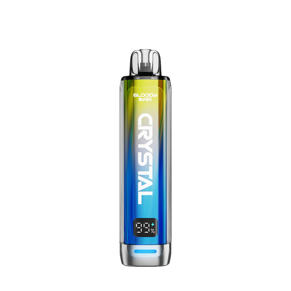 Bloody Bar | Crystal | Prefilled Pod Kit | Blue Razz Bear | 10K