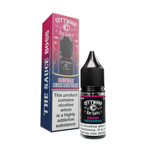 Cuttwood Bar Salts Blueberry Peach Raspberry 10mg