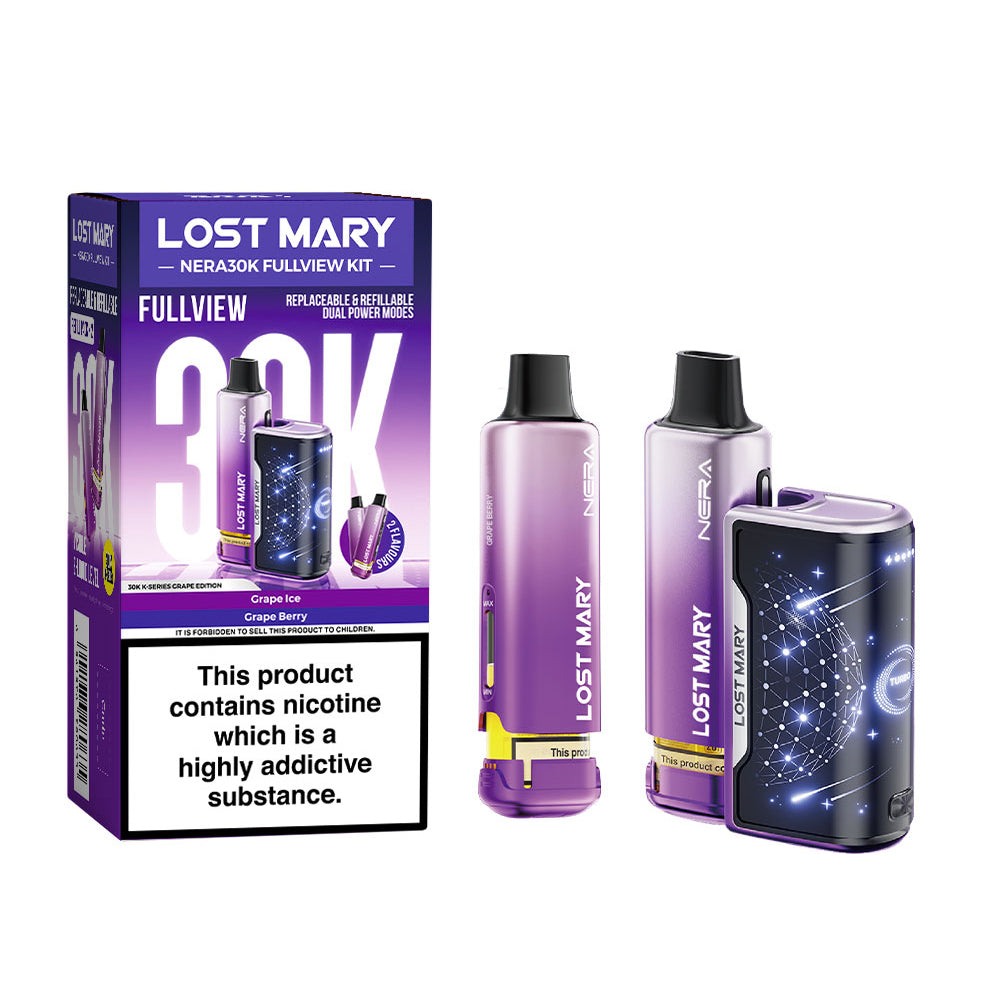 Lost Mary Nera 30K Pod Kit | Orange Brute & Fizz Chocolate | 20mg