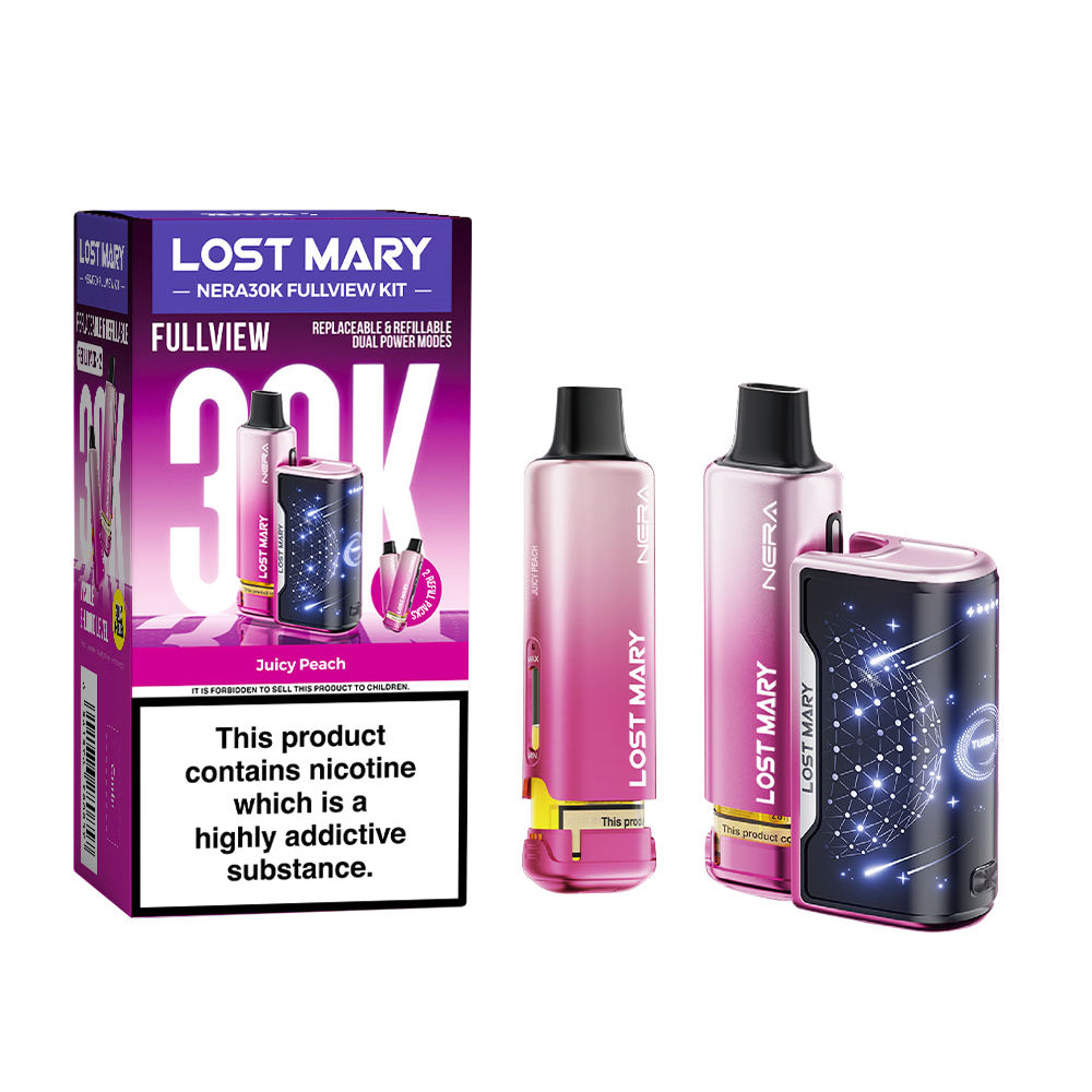 Lost Mary Nera 30K Pod Kit | Grape Ice & Grape Berry | 20mg