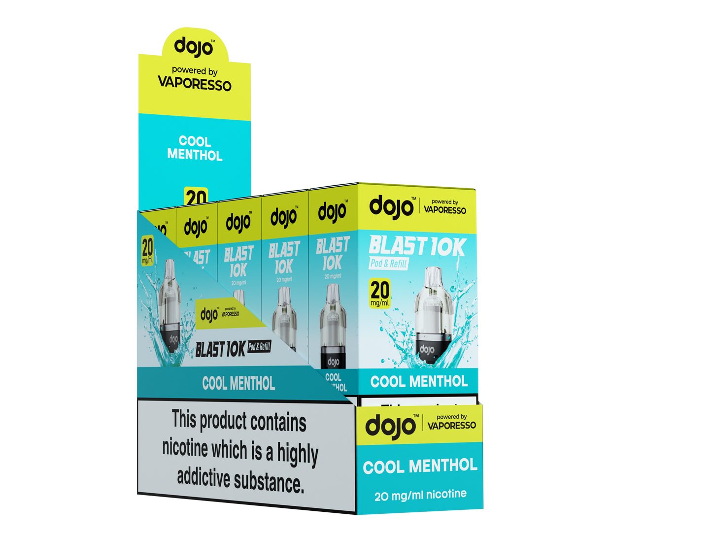 Dojo Blast 10K Refill Pods | Cool Menthol