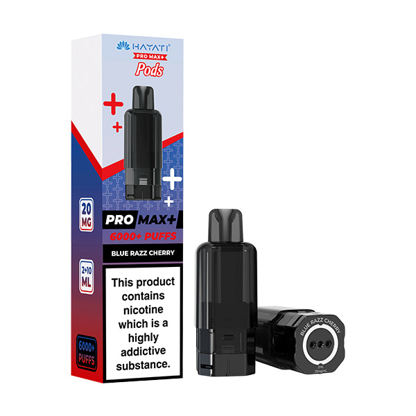 Hayati Pro Max Plus 6000 Refill Pods | Blue Razz Cherry