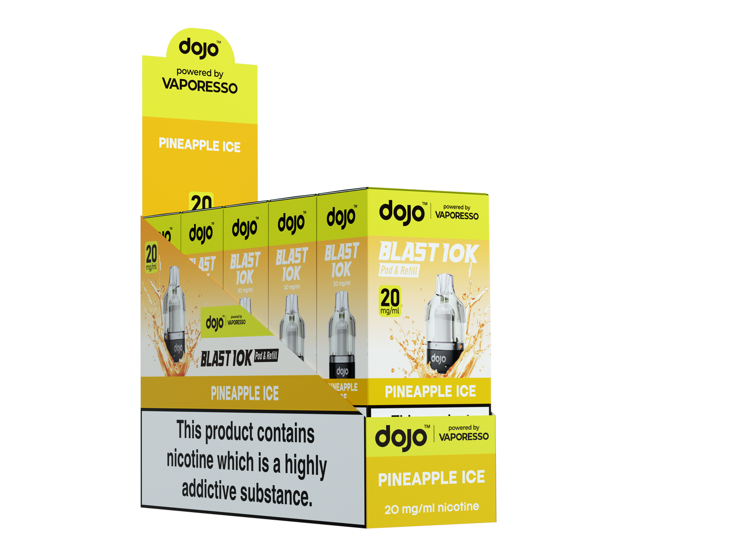 Dojo Blast 10K Refill Pods | Pineapple Ice