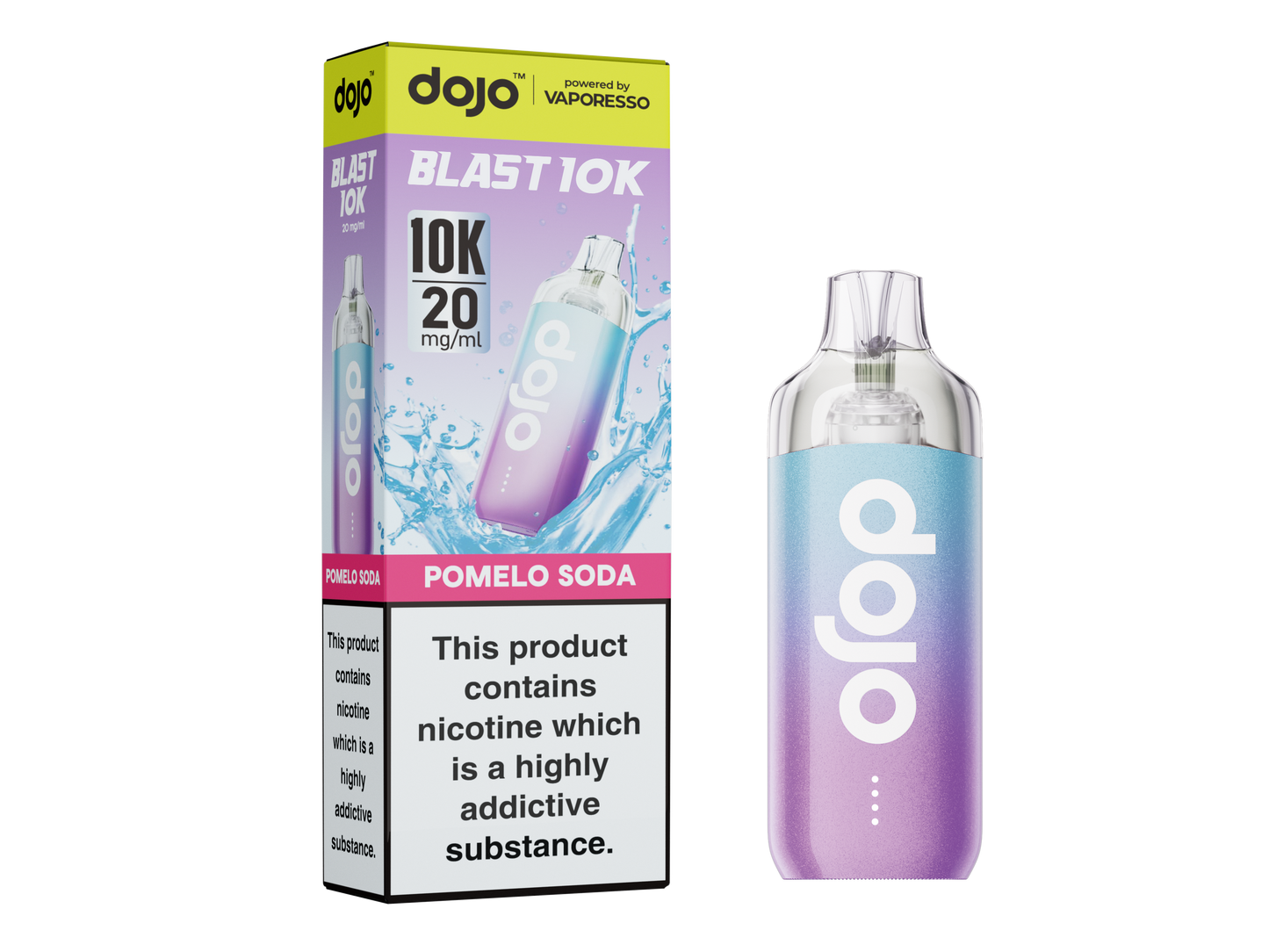 Dojo Blast 10K Pod Kit | Pomelo Soda