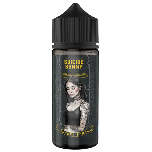 Suicide Bunny Zero Miligram Sucker Punch 100ml Shortfill