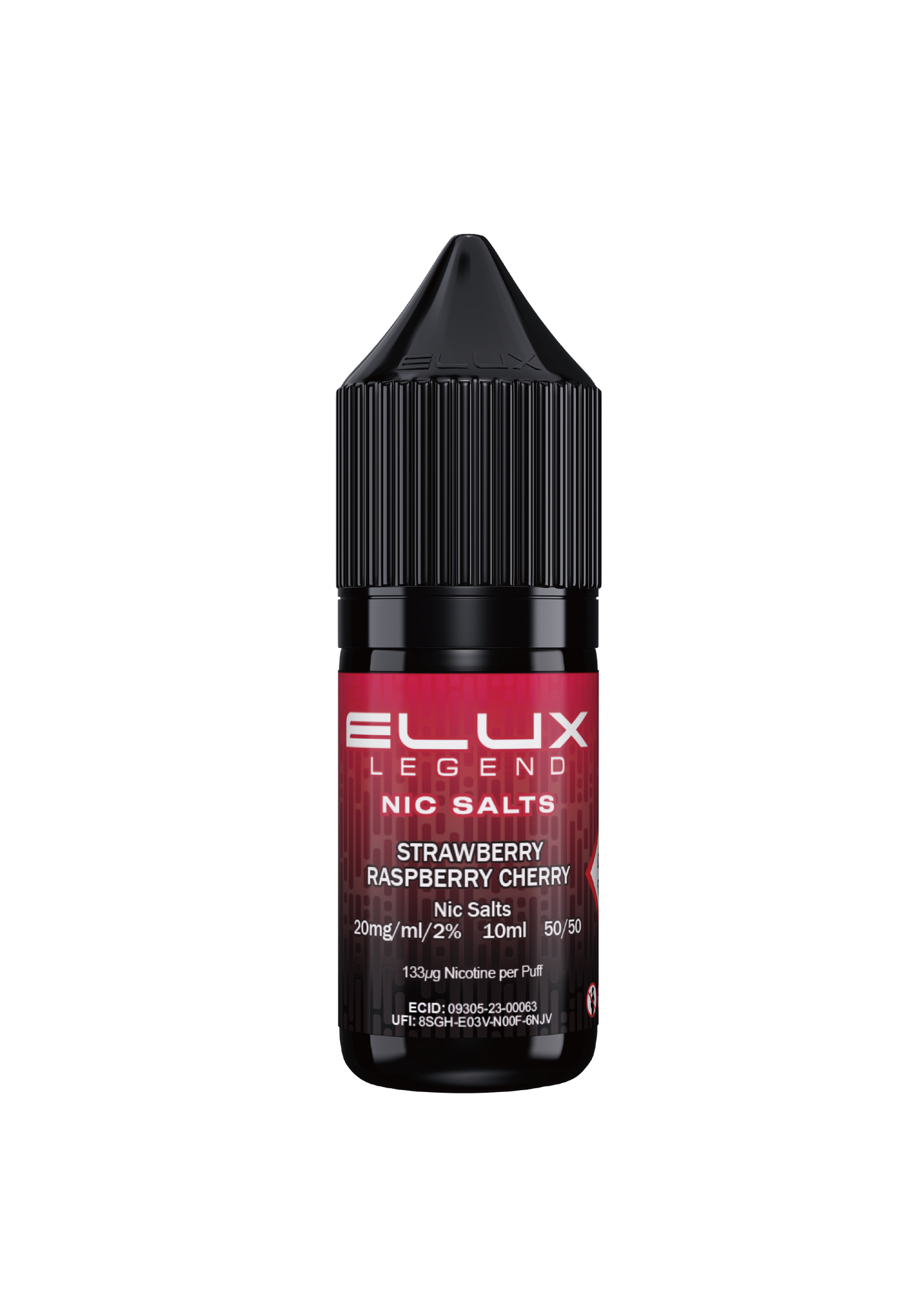 ELUX Nic Salts Strawberry Raspberry Cherry 10ml 5mg