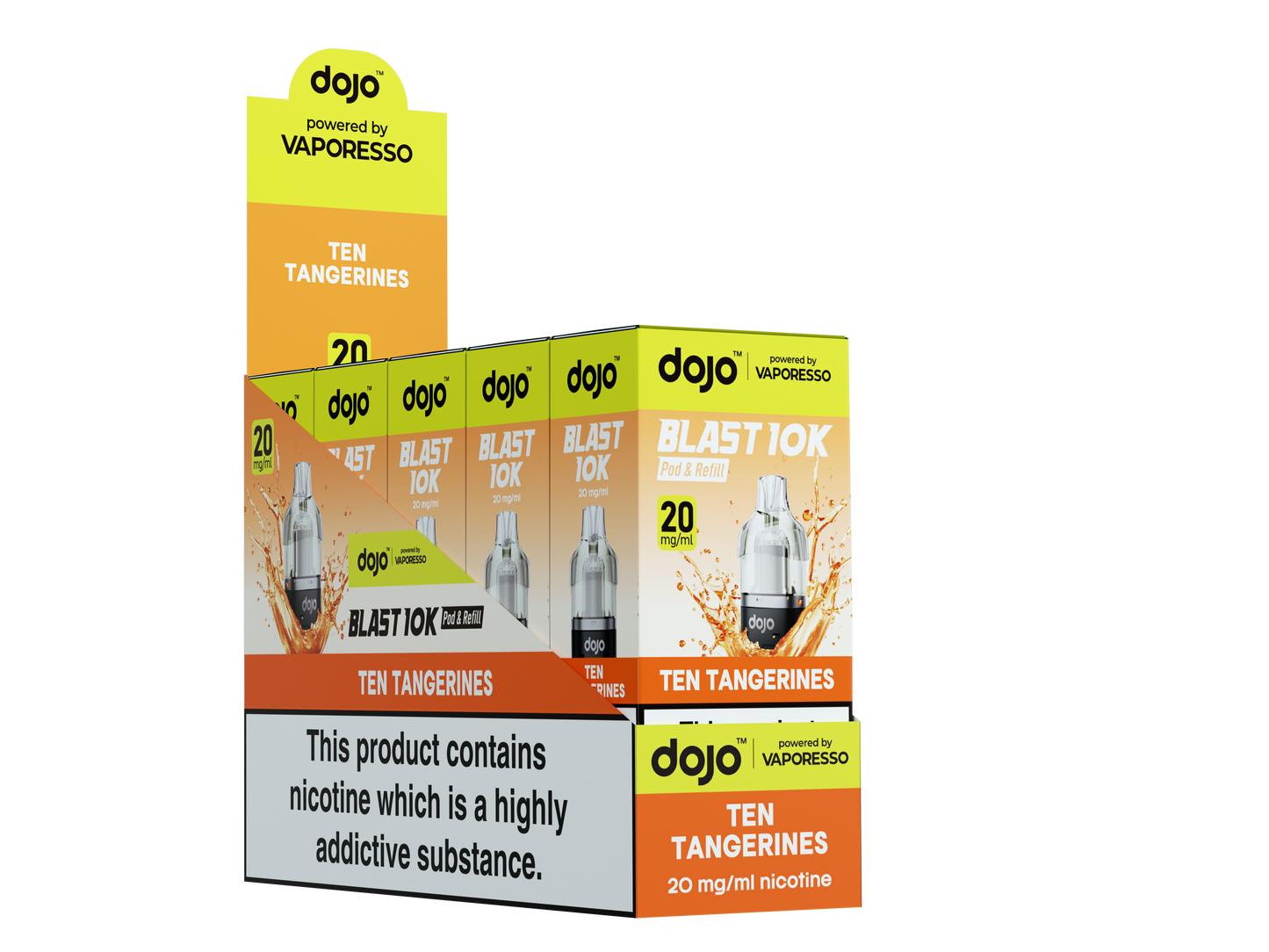 Dojo Blast 10K Refill Pods | Ten Tangerines
