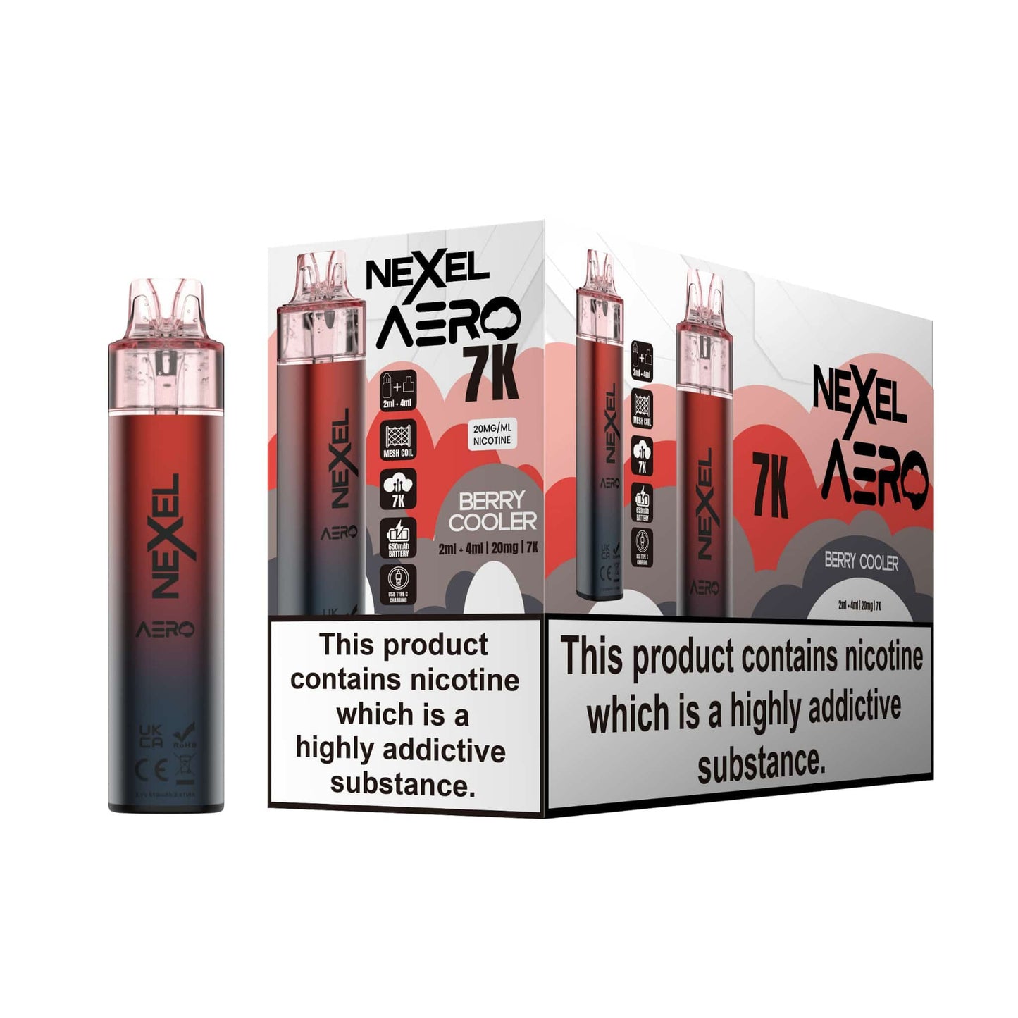 Nexel Aero 7K Pod | Berry Cooler