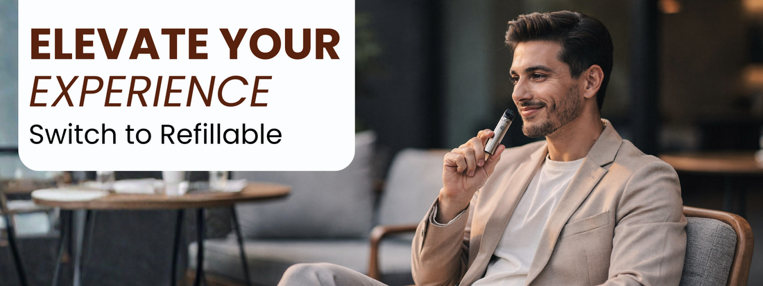 The PMP Vape Shop Guide to Switching from Disposables to Refillable Pod Kits