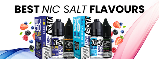 Best Nic Salt E-Liquid Flavours for a Smooth Throat Hit