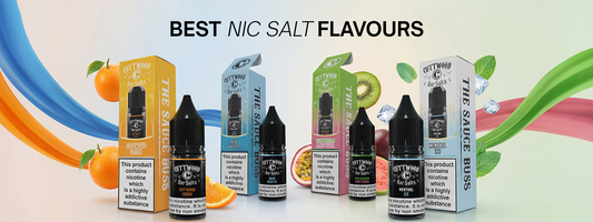Best Nic Salt E-Liquid Flavours for a Smooth Throat Hit