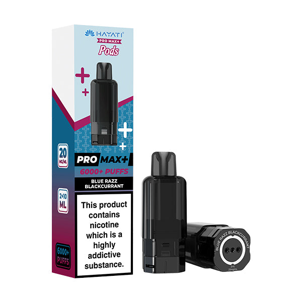 Hayati Pro Max Plus 6000 Refill Pods | Blue Razz Blackcurrant