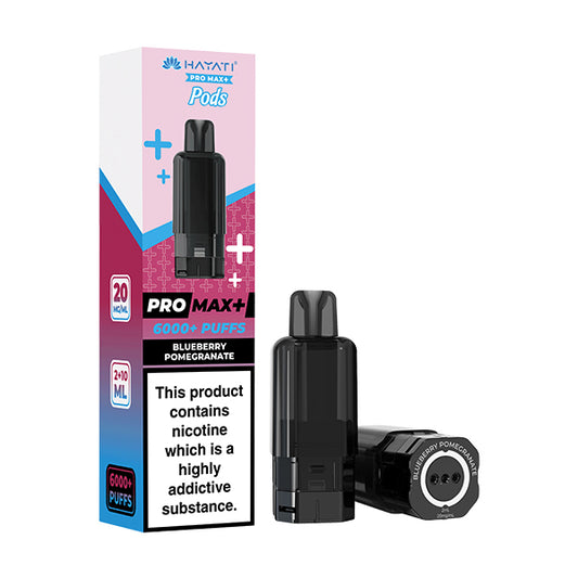 Hayati Pro Max Plus 6000 Refill Pods | Blueberry Pomegranate