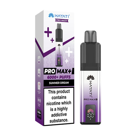 Hayati Pro Max Plus 6000 Puffs Pod Kit | Summer Dream