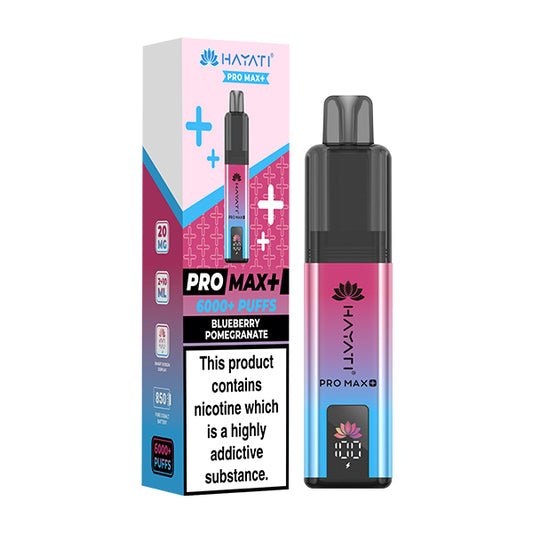Hayati Pro Max Plus 6000 Puffs Pod Kit | Blueberry Pomegranate