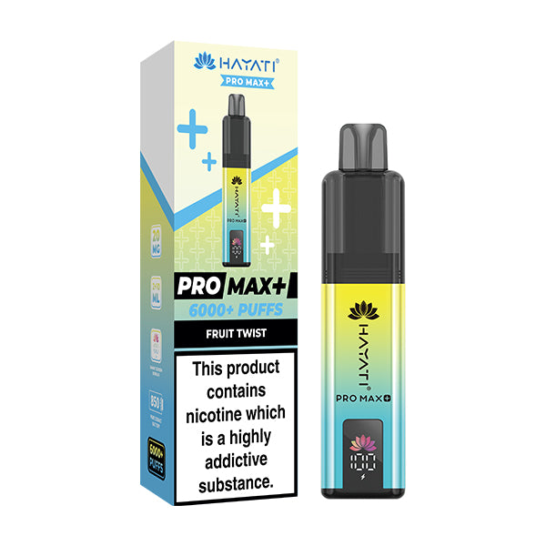 Hayati Pro Max Plus 6000 Puffs Pod Kit | Fruit Twist