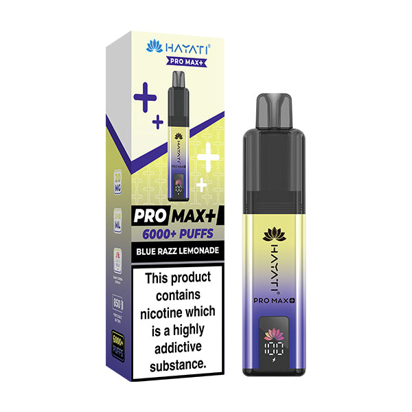 Hayati Pro Max Plus 6000 Puffs Pod Kit | Blue Razz Lemonade