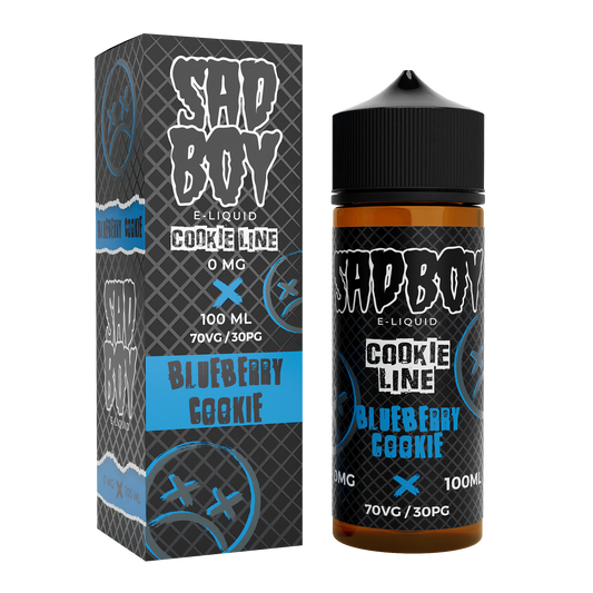 SADBOY E-Liquid 100ml 70VG/30PG 0mg - Blueberry Cookie