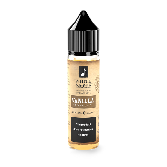 White Note Vanilla Custard Tobacco 60ml 50VG/50PG – 0mg