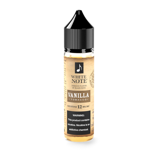 White Note Vanilla Custard Tobacco 60ml 50VG/50PG – 12mg