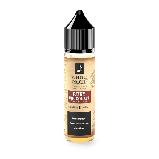 White Note Ruby Chocolate Tobacco 60ml 50VG/50PG - 0MG