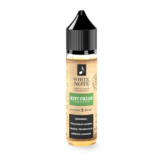 White Note Mint Cream Tobacco 60ml 50VG/50PG - 3MG