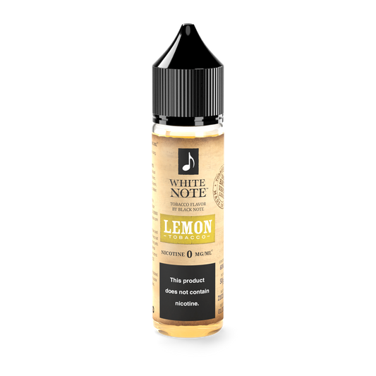 White Note Lemon Tobacco 60ml 50VG/50PG - 0MG