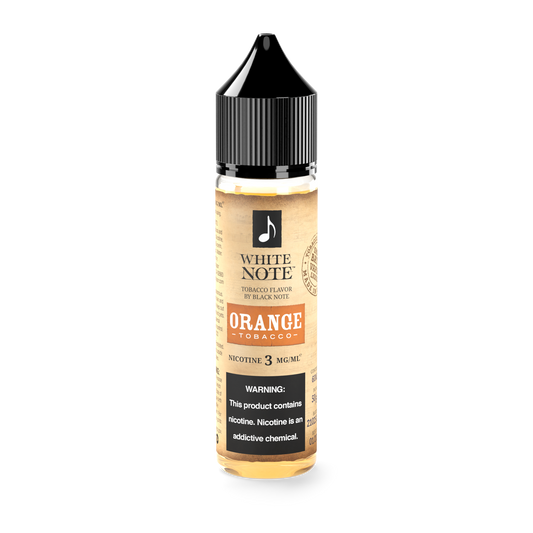 White Note Orange Tobacco 60ml 50VG/50PG - 3MG