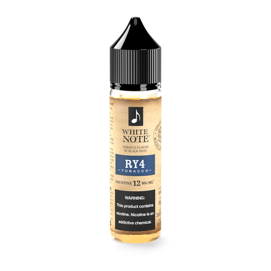 White Note RY4 Tobacco 60ml 50VG/50PG - 12MG