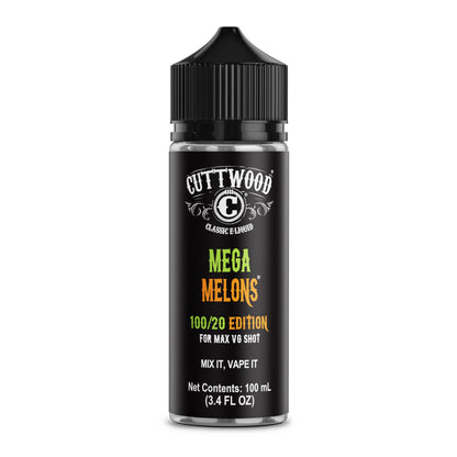 Cuttwood Mega Melon 100ml Shortfill