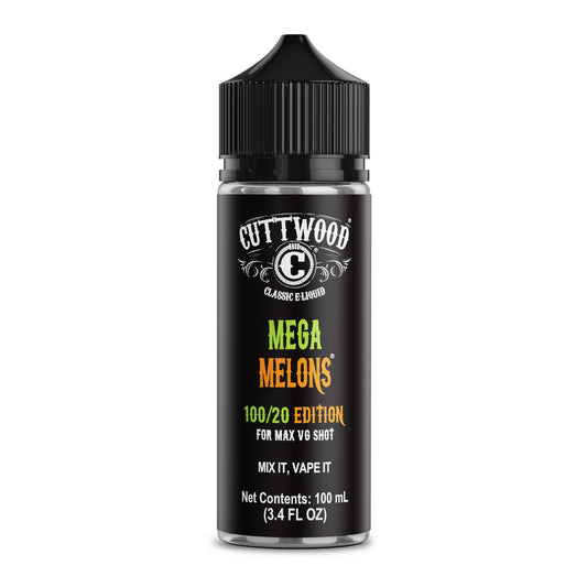 Cuttwood Mega Melon 100ml Shortfill