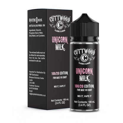 Cuttwood Unicorn Milk 100ml Shortfill