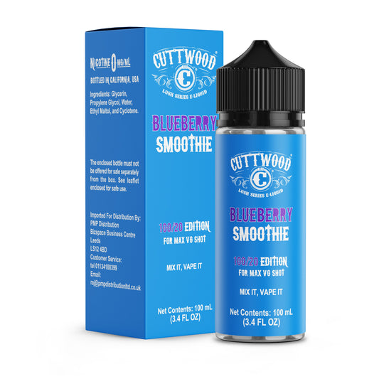 Cuttwood Blueberry Smoothie 100ml Shortfill