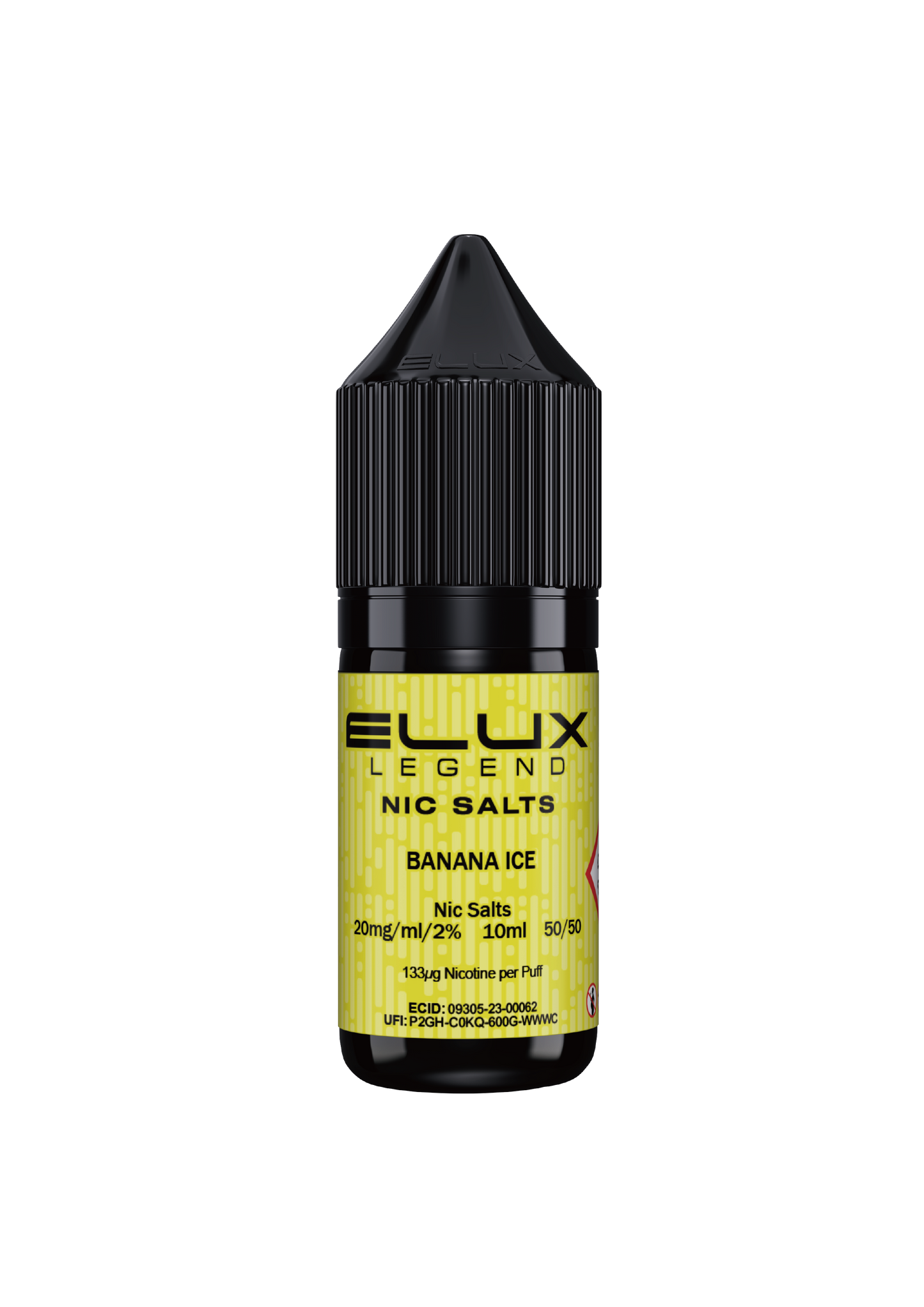 ELUX  Nic Salts  Banana Ice  10ml  5mg
