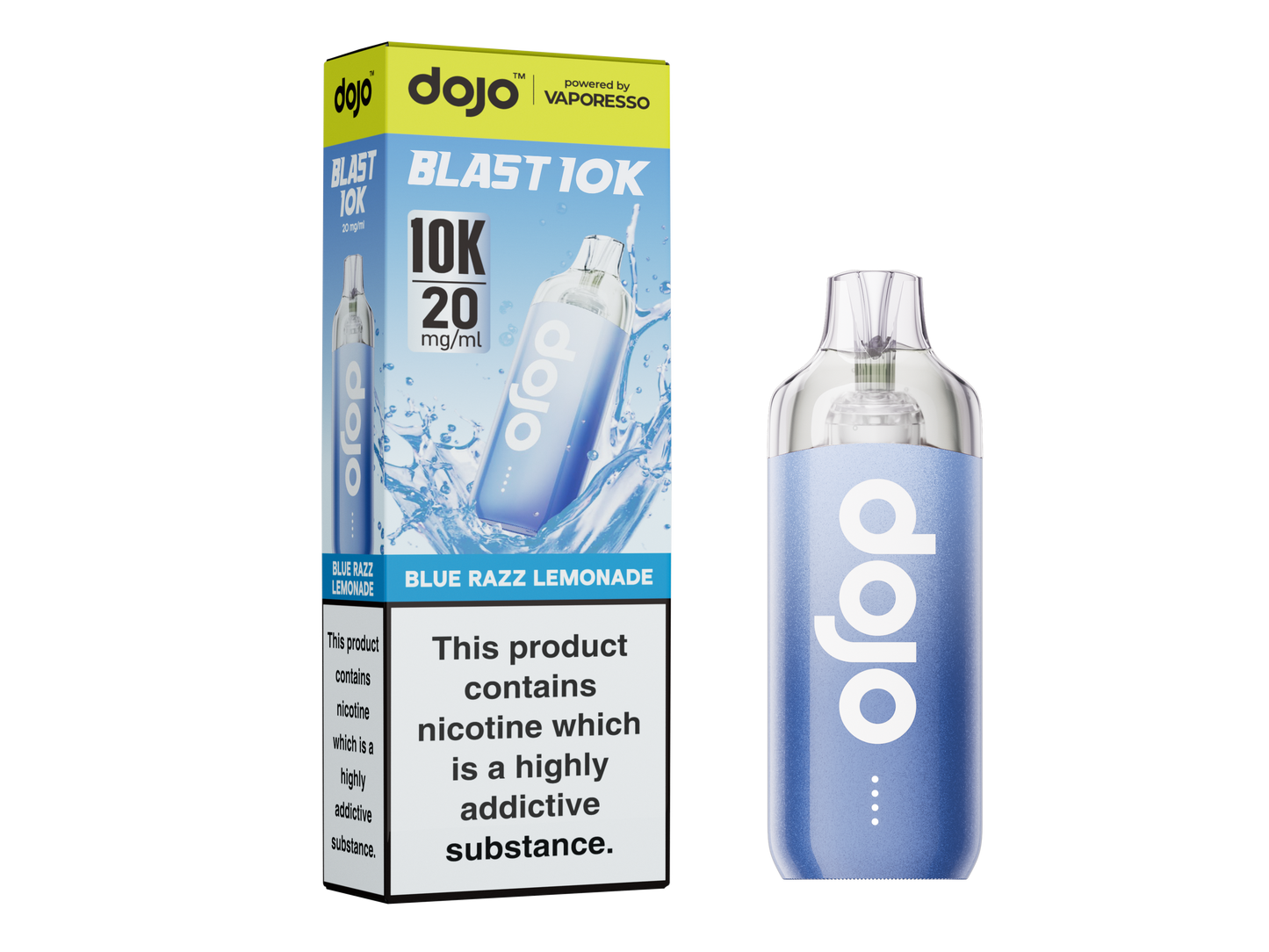 Dojo Blast 10K Pod Kit | Blue Razz Lemonade