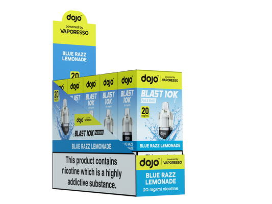 Dojo Blast 10K Refill Pods | Blue Razz Lemonade