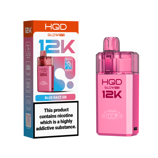 HQD Glow Pro 12K Pod Kit | Double Apple
