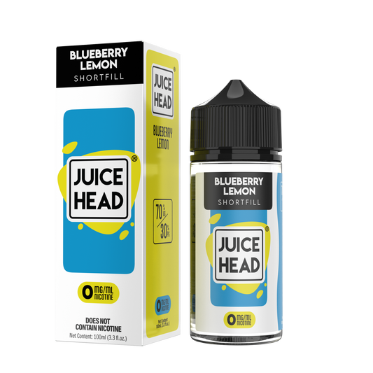 Blueberry Lemon Freebase E-Juice by Juice Head 100mL