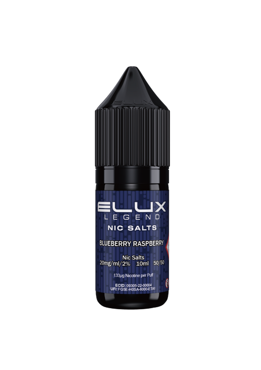 ELUX  Nic Salts  Blueberry Raspberry  10ml  5mg