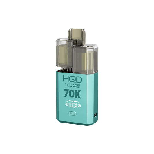 HQD Glow Air 70K Pod Kit | Blueberry Cherry Cranberry & Blue Razz GB (Copy)