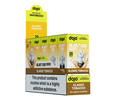 Dojo Blast 10K Refill Pods | Classic Tobacco