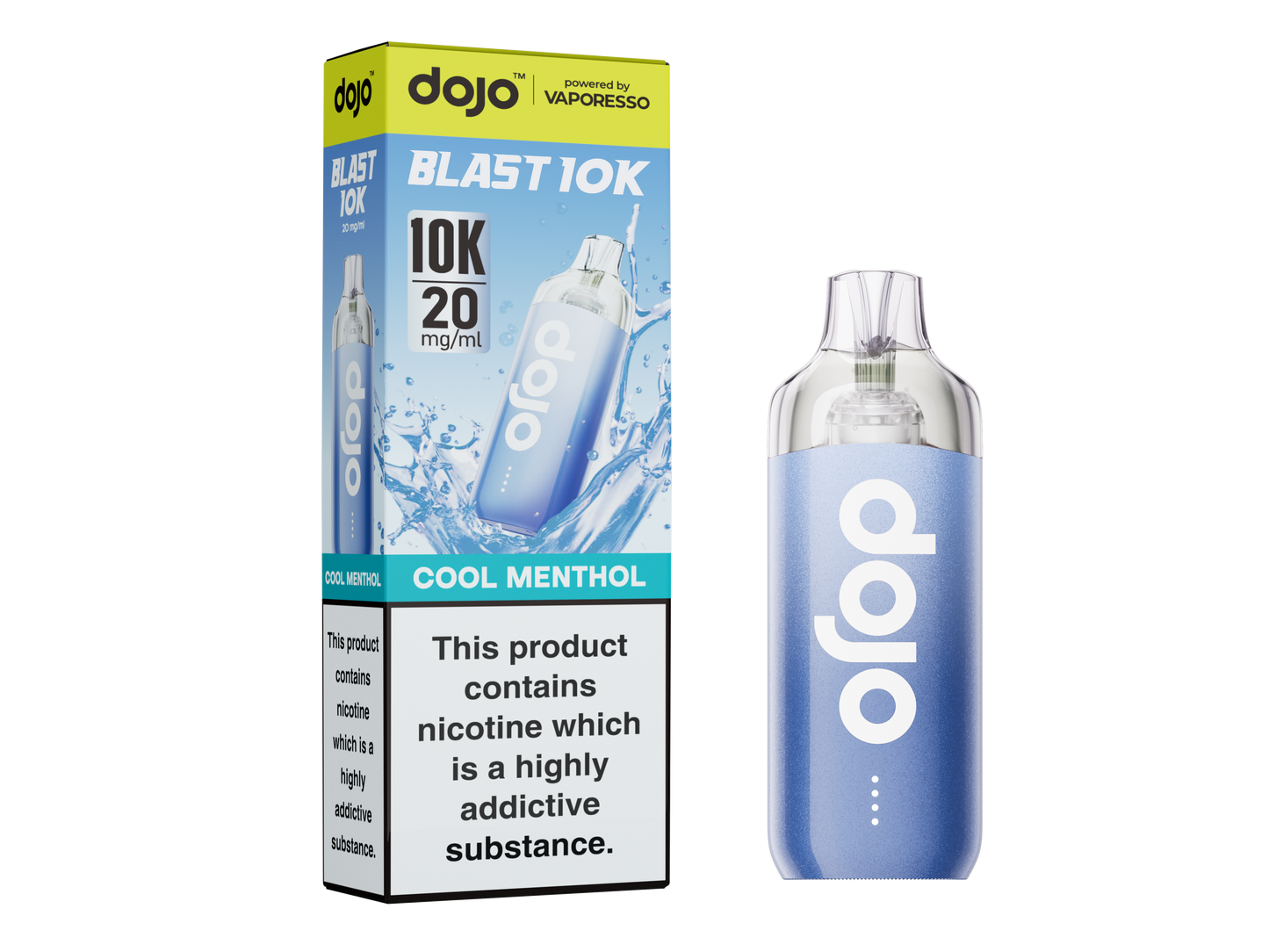 Dojo Blast 10K Pod Kit | Cool Menthol