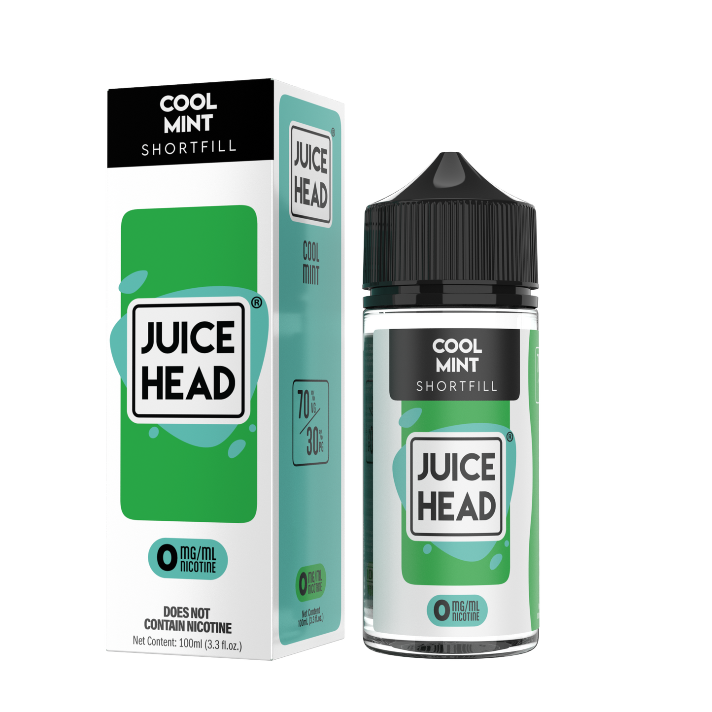 Cool Mint Freebase E-Juice by Juice Head 100mL