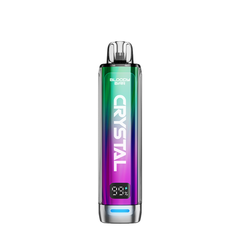 Bloody Bar | Crystal | Prefilled Pod Kit | Blueberry Sour Raspberry | 10K