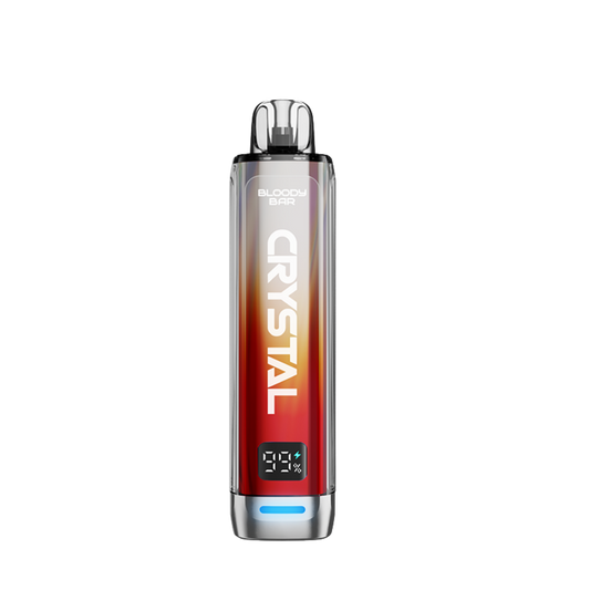 Bloody Bar | Crystal | Prefilled Pod Kit | Strawberry Raspberry Cherry Ice | 10K