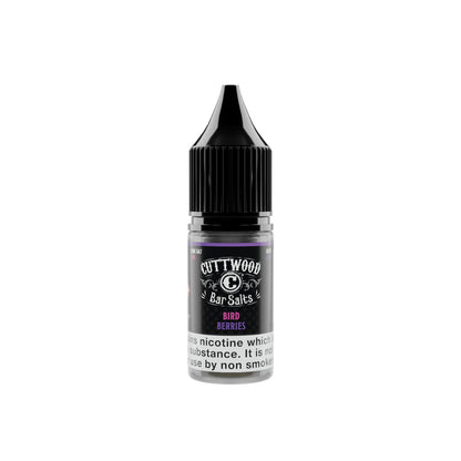 Cuttwood Bar Salts Bird Berries 10ml-Box of 10