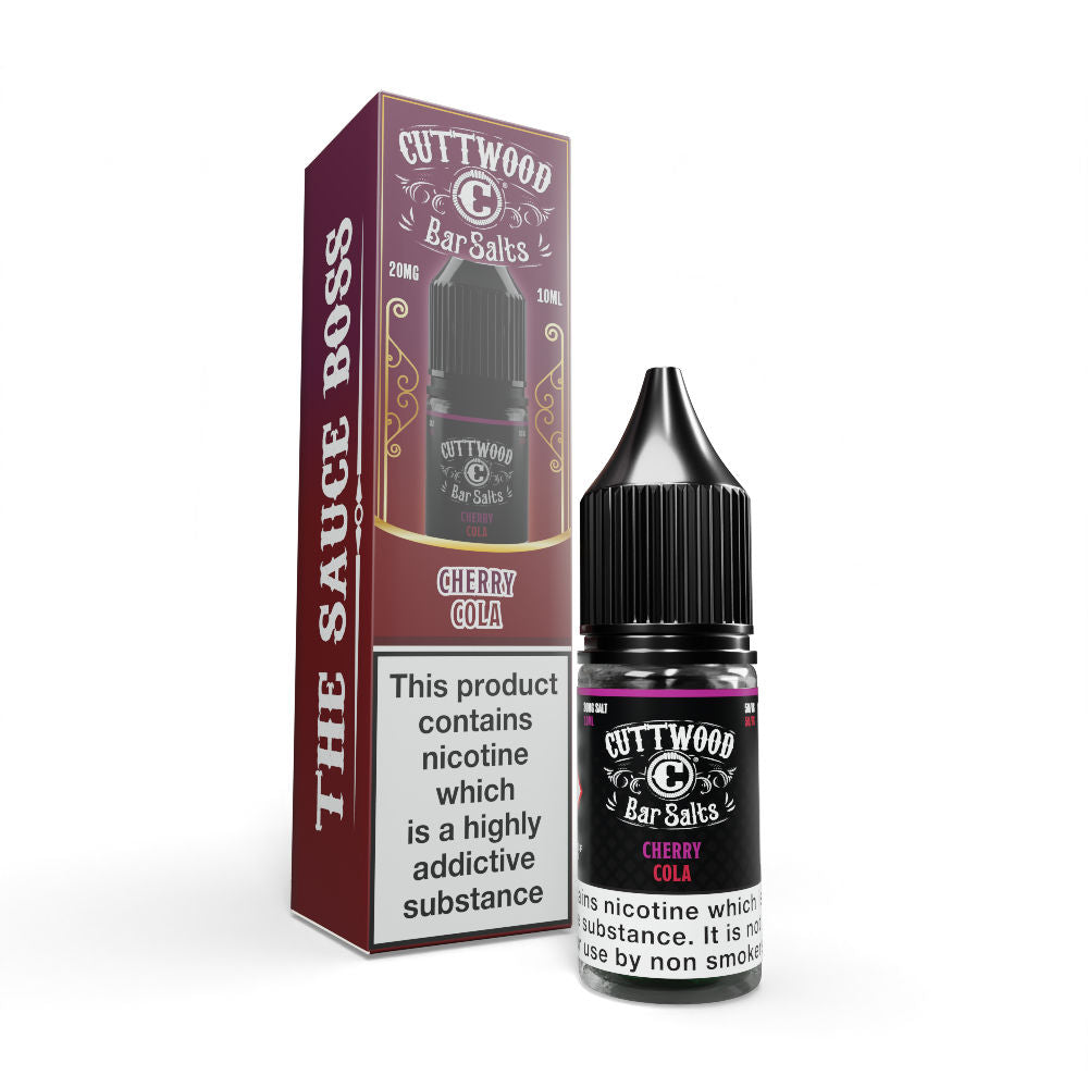 Cuttwood Bar Salts Cherry Cola 10ml-Box of 10